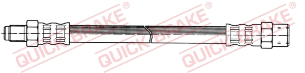 Шланг тормозной передний QUICK BRAKE 32.041