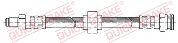 Шланг тормозной передний QUICK BRAKE 32.105