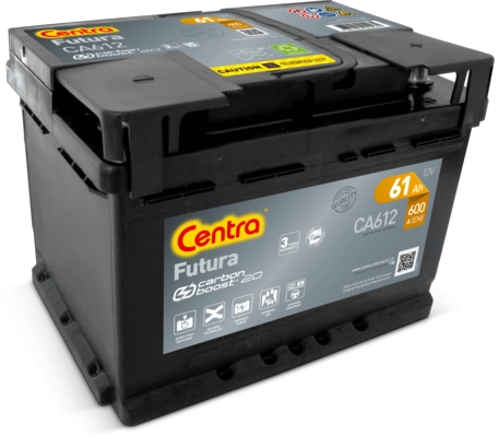 Аккумулятор CENTRA CA612