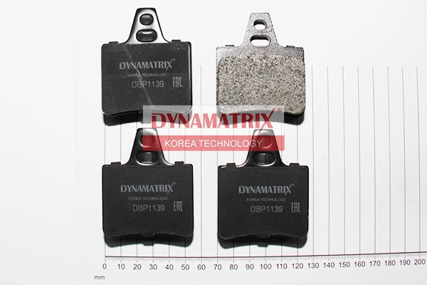 К-кт колодок для диск.тормозов DYNAMATRIX-KOREA DBP1139