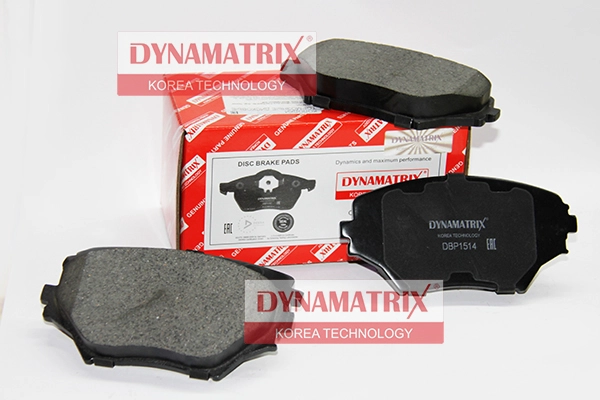 К-кт колодок для диск.тормозов DYNAMATRIX-KOREA DBP1514
