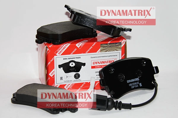 К-кт колодок для диск.тормозов DYNAMATRIX-KOREA DBP1644