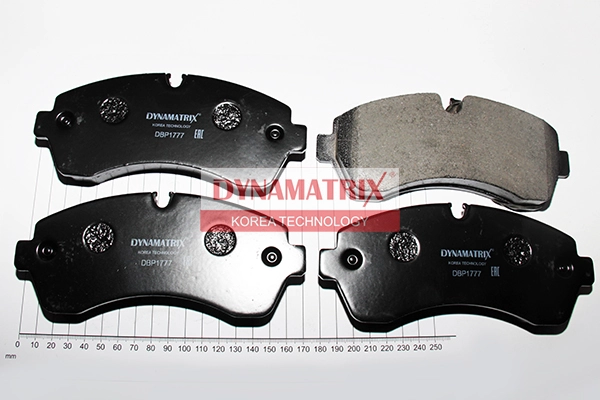 К-кт колодок для диск.тормозов DYNAMATRIX-KOREA DBP1777
