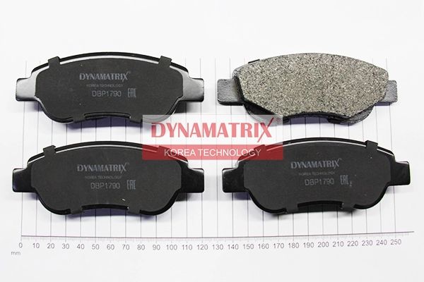 К-кт колодок для диск.тормозов DYNAMATRIX-KOREA DBP1790