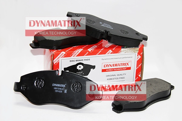 К-кт колодок для диск.тормозов DYNAMATRIX-KOREA DBP4036