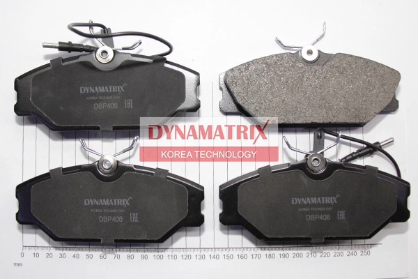 Комплект тормозных колодок DYNAMATRIX-KOREA DBP406