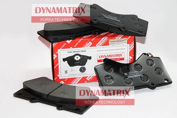 К-кт колодок для диск.тормозов DYNAMATRIX-KOREA DBP4229