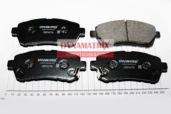 К-кт колодок для диск.тормозов DYNAMATRIX-KOREA DBP4279