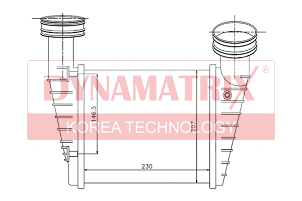 Интеркулер DYNAMATRIX-KOREA DR96680