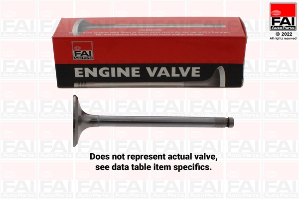 Клапан впускной FAI AUTOPARTS IV8930