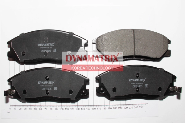 Комплект тормозных колодок DYNAMATRIX-KOREA DBP1605