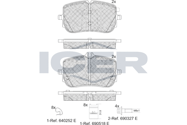 182351 0004207100 mercedes a-class iv (w177) 03.2018- f ICER 182351