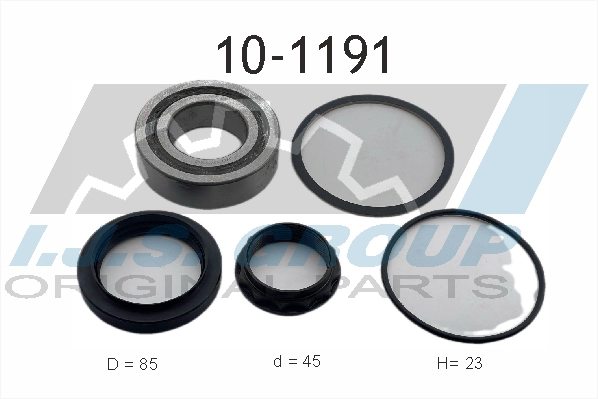 Комплект подшипника ступицы колеса IJS GROUP 10-1191