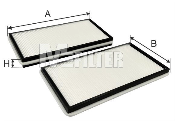 Фильтр салона MFILTER K9068-2