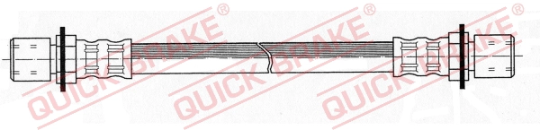Шланг тормозной QUICK BRAKE 22.048