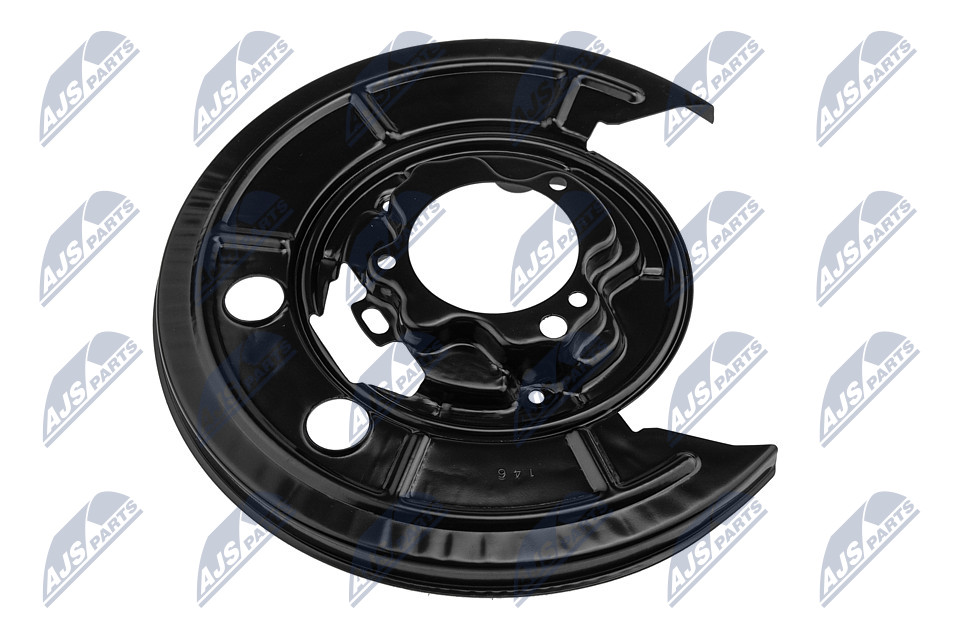 Защита торм диска fiat ducato 06- citroen jumper 06- peugeot boxer 06- /зад. прав NTY HTO-FT-001