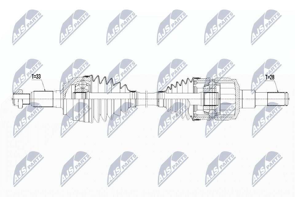 Полуось NTY NPW-CH-070