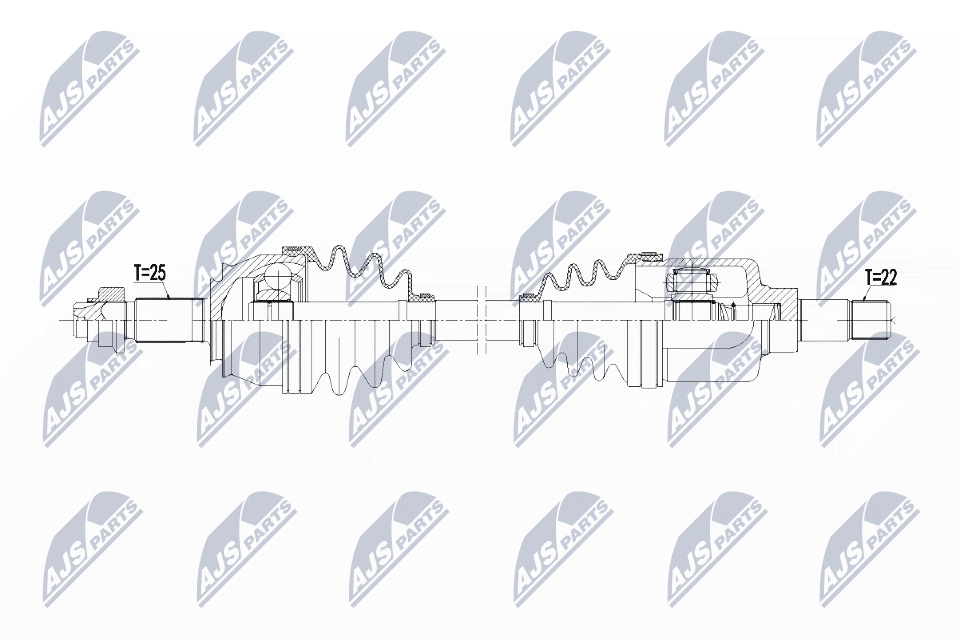 Citroen nemo 1.4hdi 09- peugeot bipper 1.4 hdi 09- /lewa/ NTY NPW-CT-069