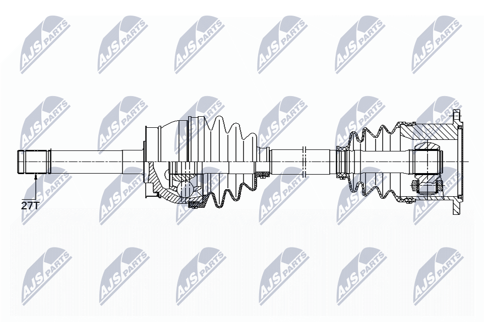 Nissan terrano ii 2.4i2.7td3.0di 93-06 /przednial/p NTY NPW-NS-084