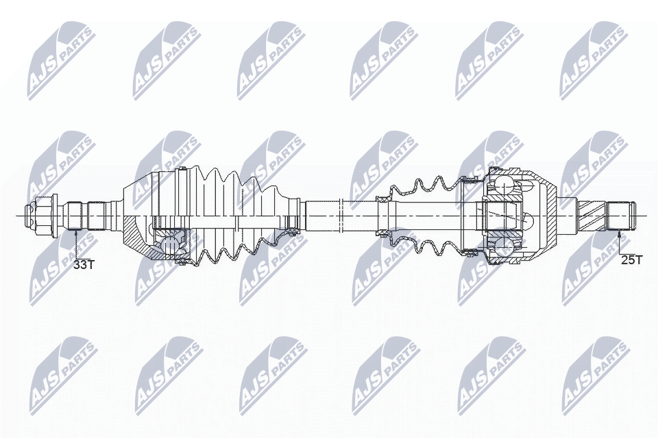 Opel astra h 1.3cdti1.7cdti 6mtm 05- /lewa/ NTY NPW-PL-091