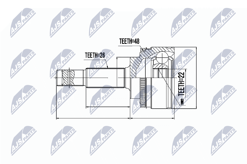 Шруc наружний NTY NPZ-TY-057