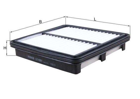 Воздушный фильтр MAHLE/KNECHT LX4301