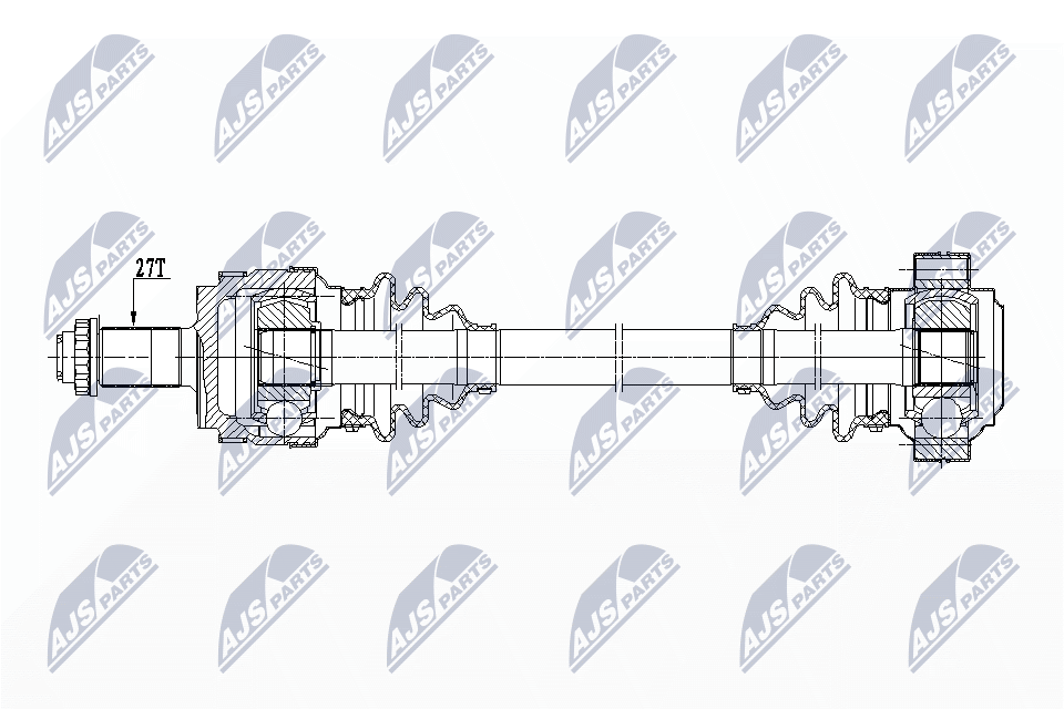 Полуось NTY NPW-BM-148