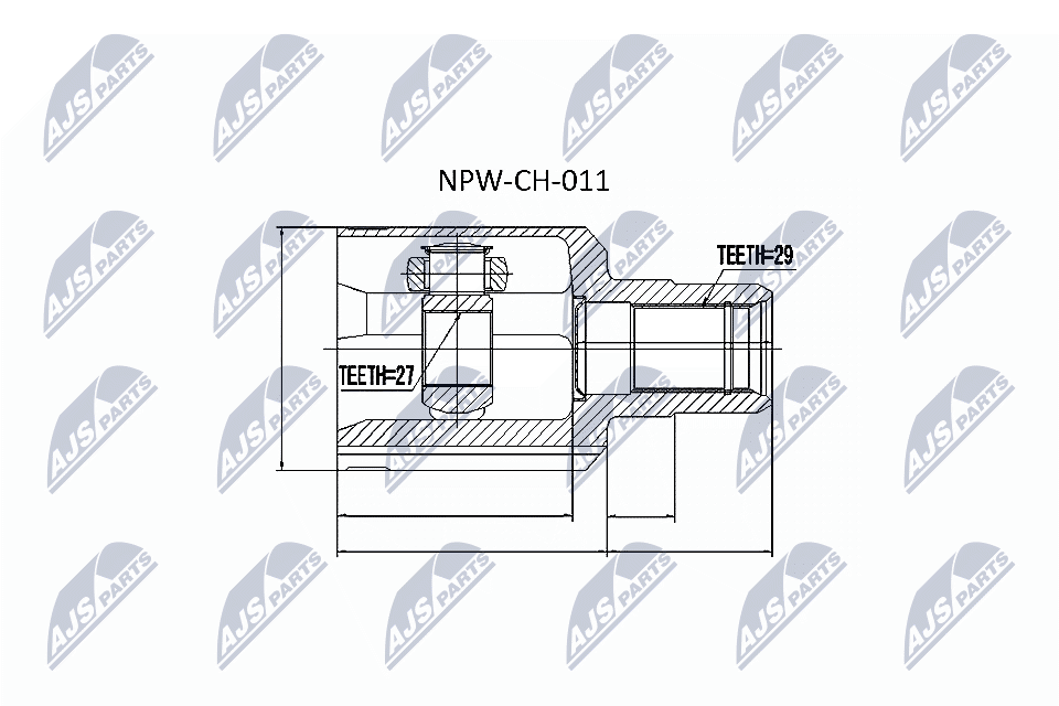 Шрус NTY NPW-CH-011