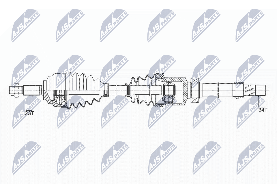 Полуось NTY NPW-RE-149