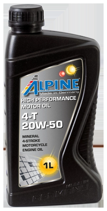 Масло моторное 4t 20w- 50 1л ALPINE 0121481