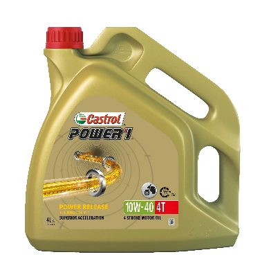 Power 1 4t 10w-40 4 л масло моторное CASTROL 15043F