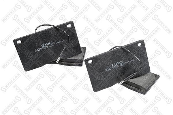 Тормозные колодки STELLOX 055 002-SX