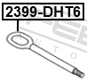 Буксирный крюк FEBEST 2399-DHT6