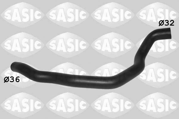 Патрубок радиатора SASIC 3406439