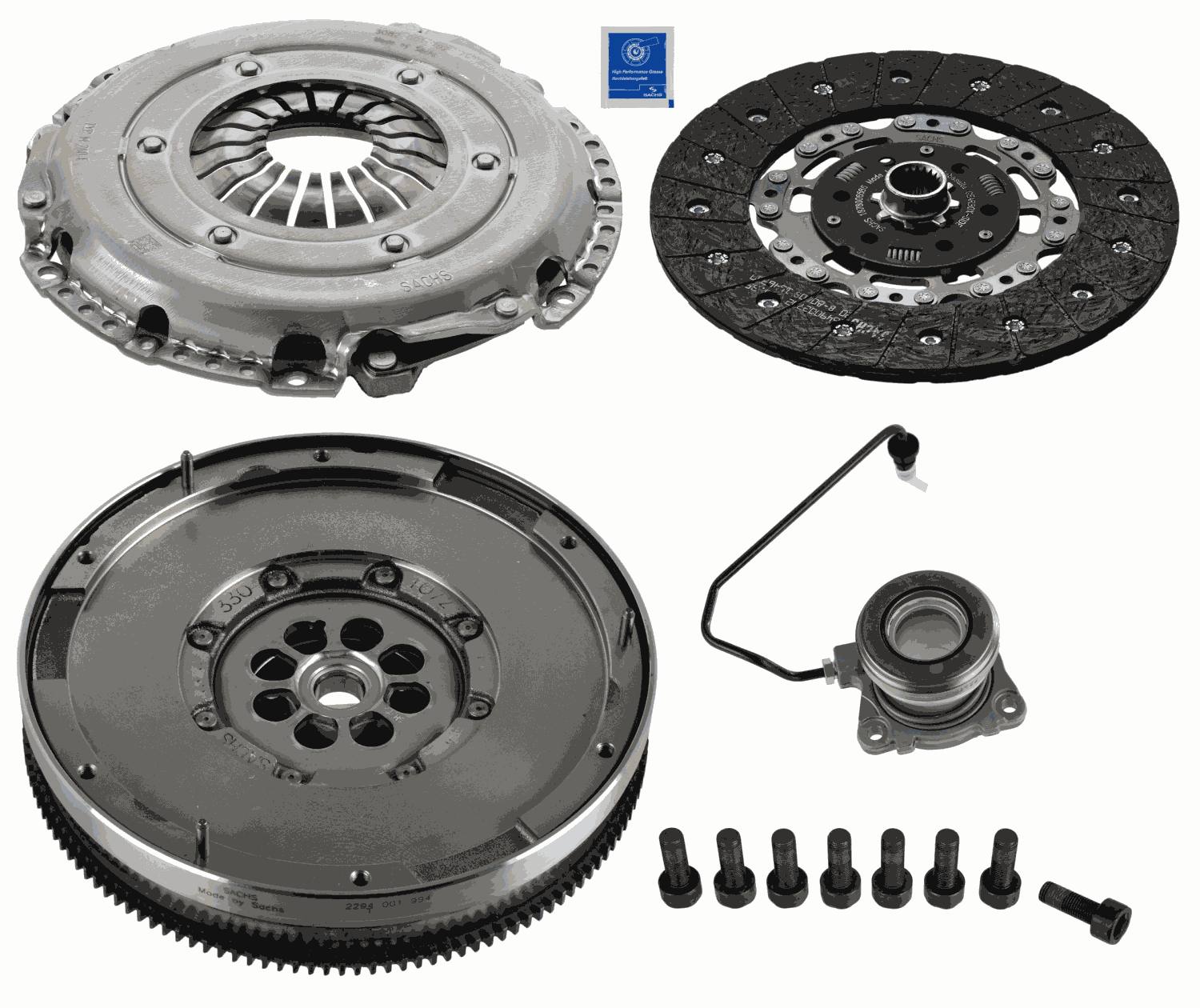 Sachs clutch zms kit xtend plus csc SACHS 2290 601 161