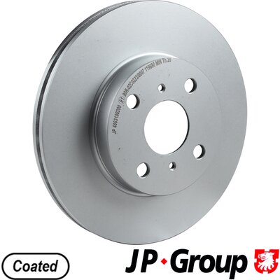 Тормозной диск JP GROUP 4863100200
