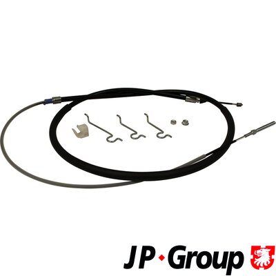 Тросик cтояночный тормоз jp group