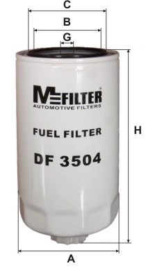 Фильтр топливный MFILTER DF3504