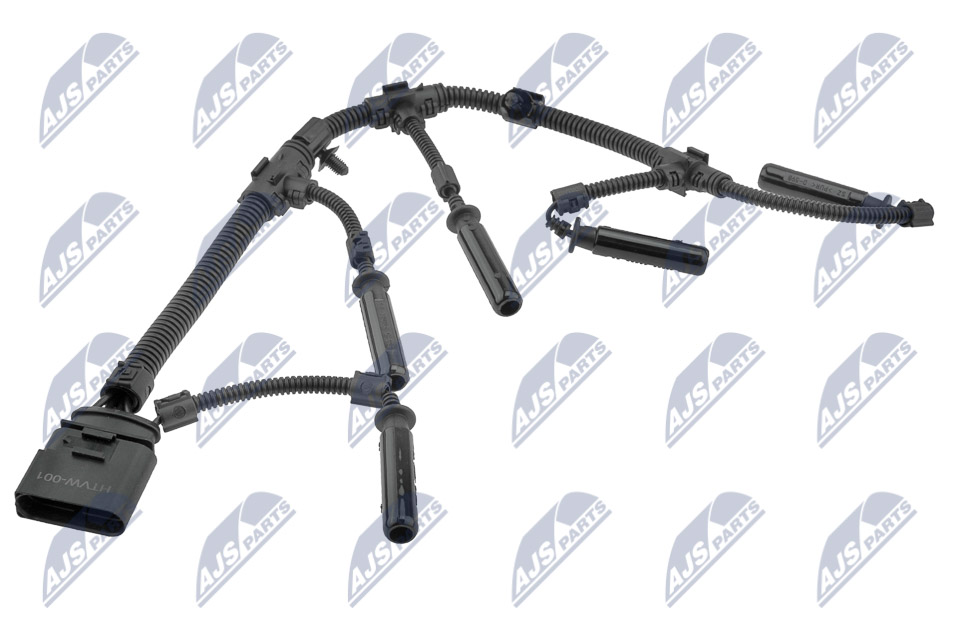 Жгут проводов свечей накаливания vw t5 2.5tdi (axdaxebljbnzbpc) 03- NTY EZP-VW-001