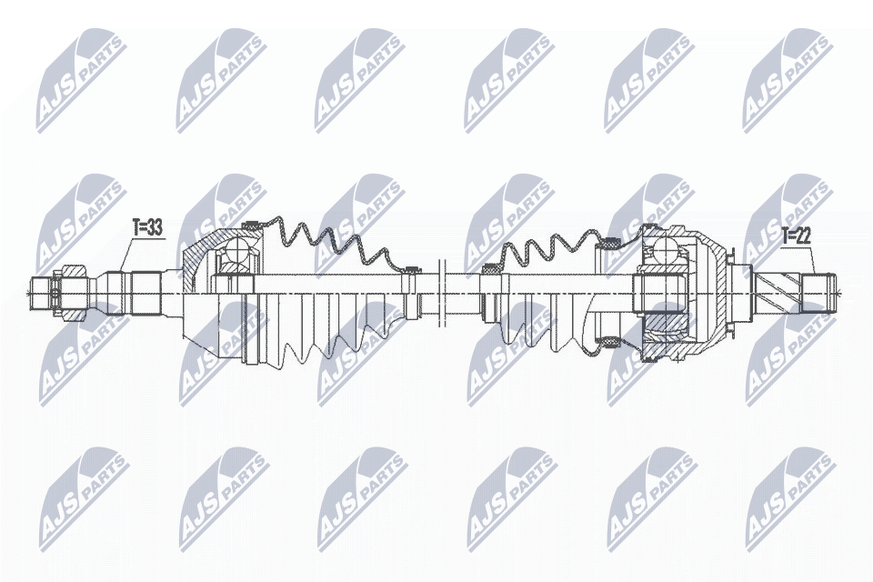 Полуось opel meriva b 1.4 100квт 10-17 левая