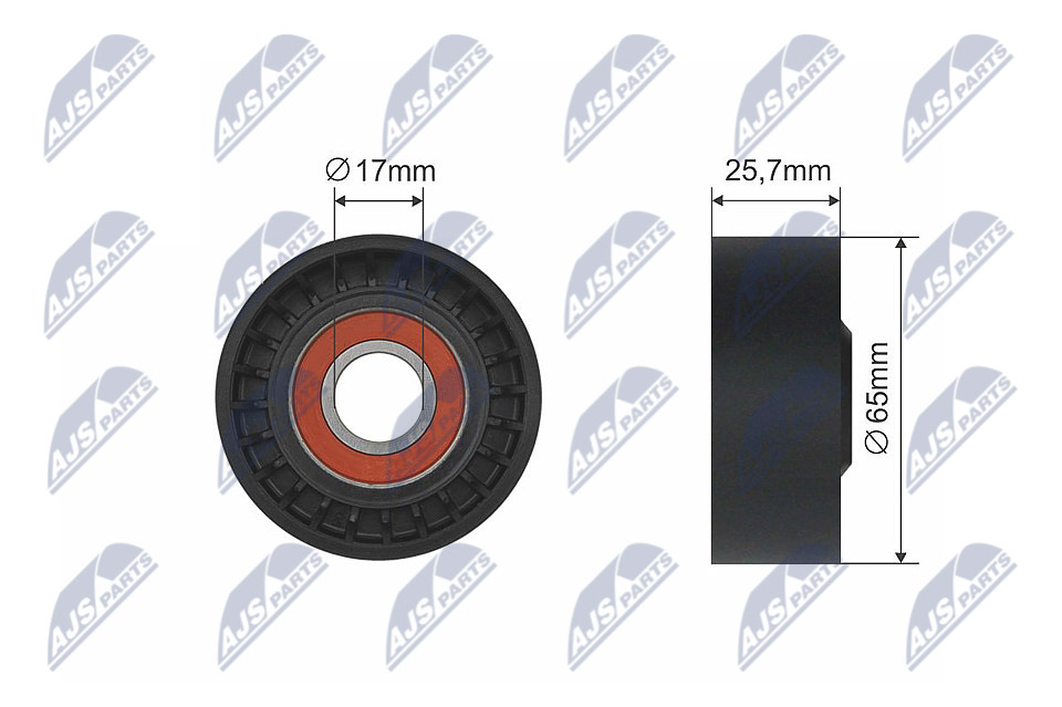 Ролик ford mazda peugot citroen alfa romeo dodge fiat volvo lancia land rover NTY RNK-FR-011