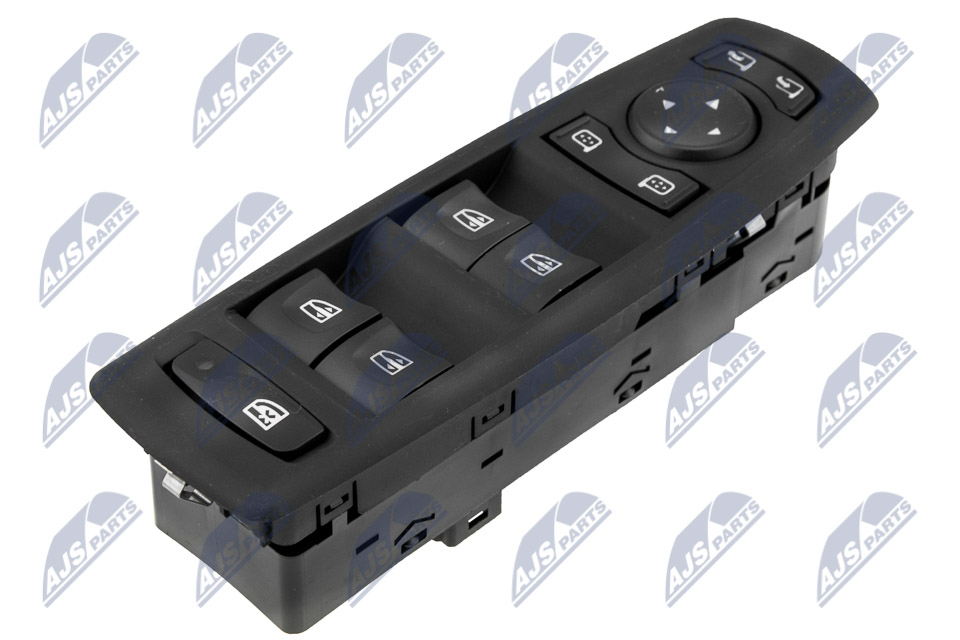 Переключатель стеклопод. renault megane iii 08- fluence 10- NTY EWS-RE-059