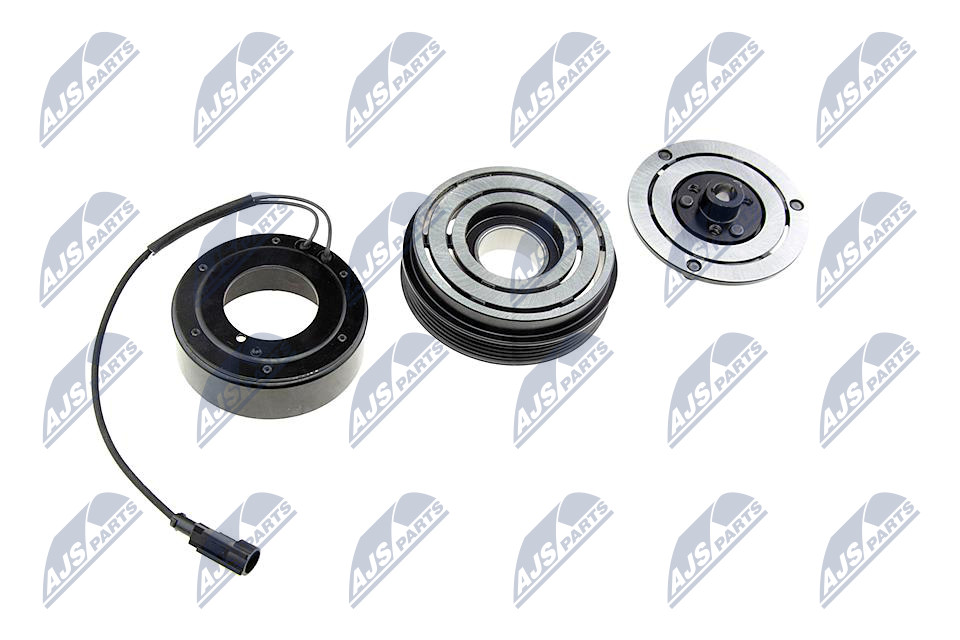 Компрессор кондиционера (сцепление) citro jamper/fiat ducato 3.0i-2.3-3.0 jtd 06- NTY CCS-FT-001