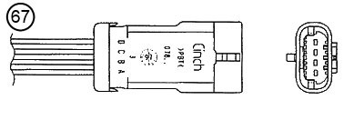 Лямбда-зонд oza770-ee65 NTK 92916
