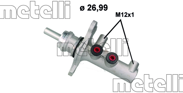 Главный тормозной цилиндр METELLI 05-1188