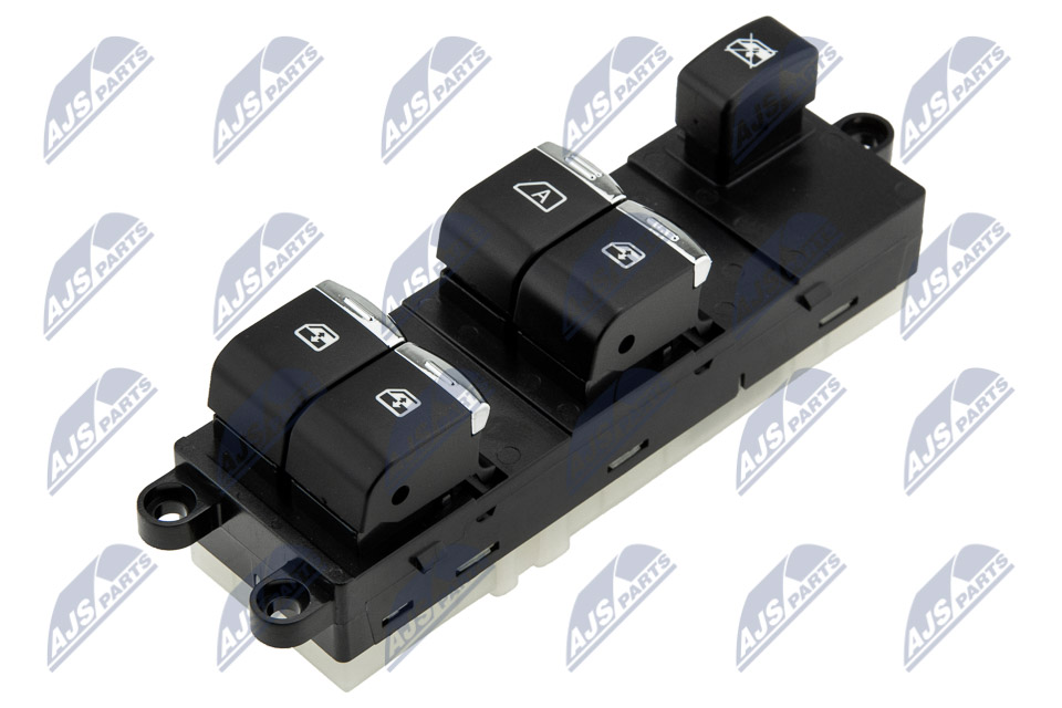Переключатель стеклопод. nissan navara pathfinder qashqai 04- (3+13 конт.) с подсветкой NTY EWS-NS-019
