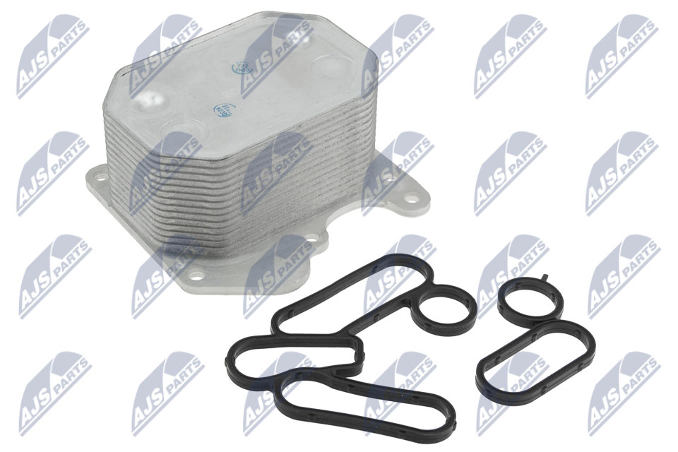 Радиатор масляный ford transit/peugeot boxer 2.2tdci/hdi 06-14 (+ прокл)