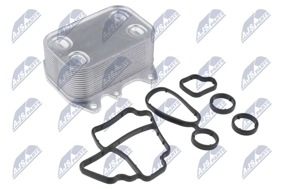 Радиатор масляный vw passat b6 b7 1.6/2.0tdi 09-14 vw golf vi vii 1.6/2.0 tdi 08- NTY CCL-VW-022