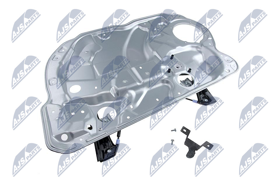 Стеклоподъемник vw polo 01- right with cover/