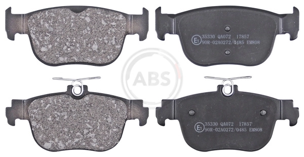 Комплект колодок для дисковых тормозов A.B.S. 35330